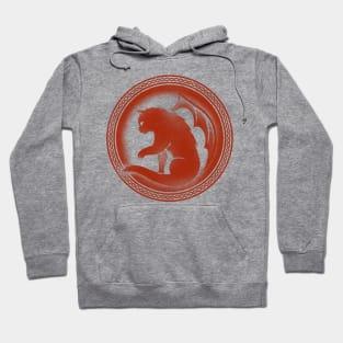Dragon Cat Scary Hoodie